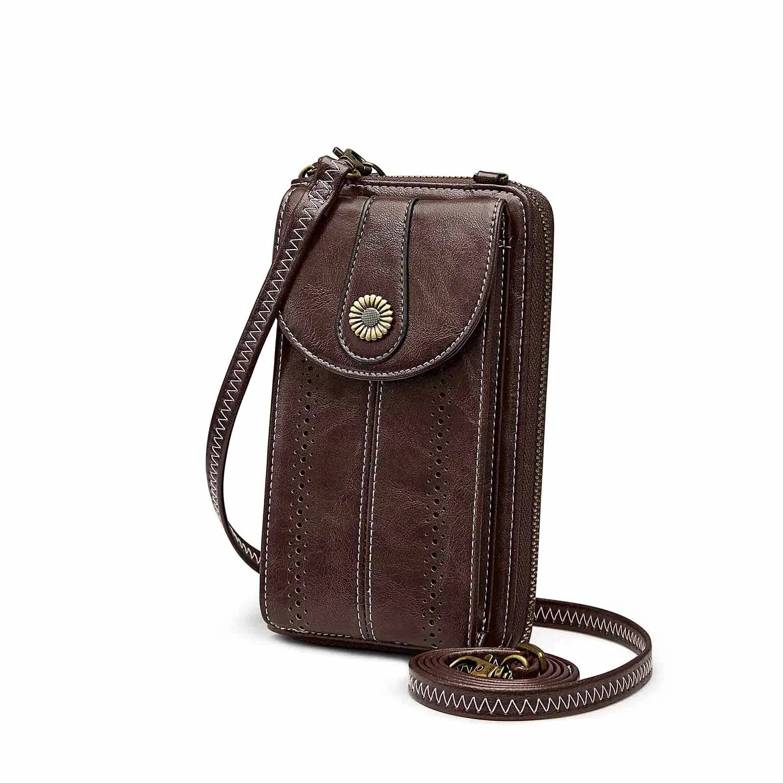 Women Rfid Blocking Crossbody Cell Phone Purse